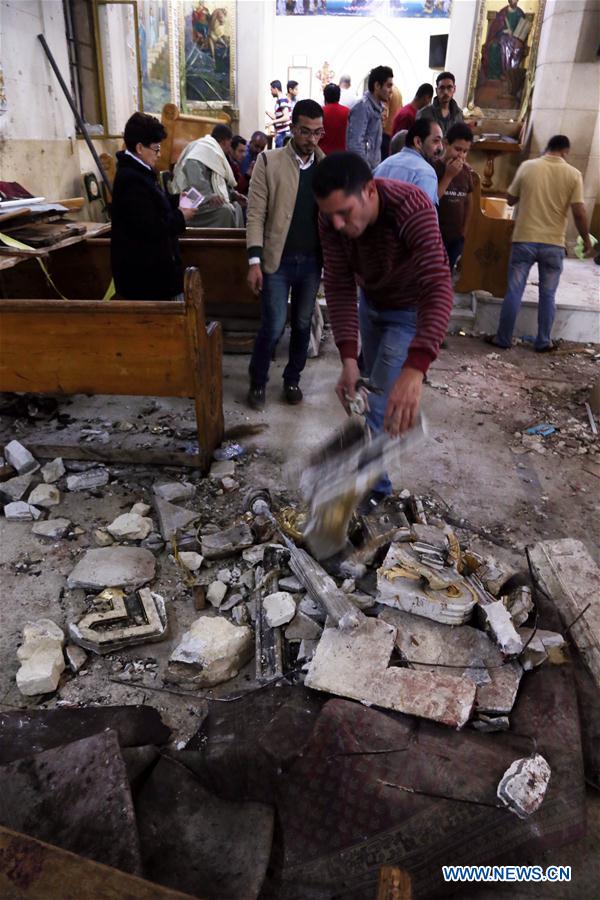 EGYPT-TANTA-BLAST-DEATH TOLL