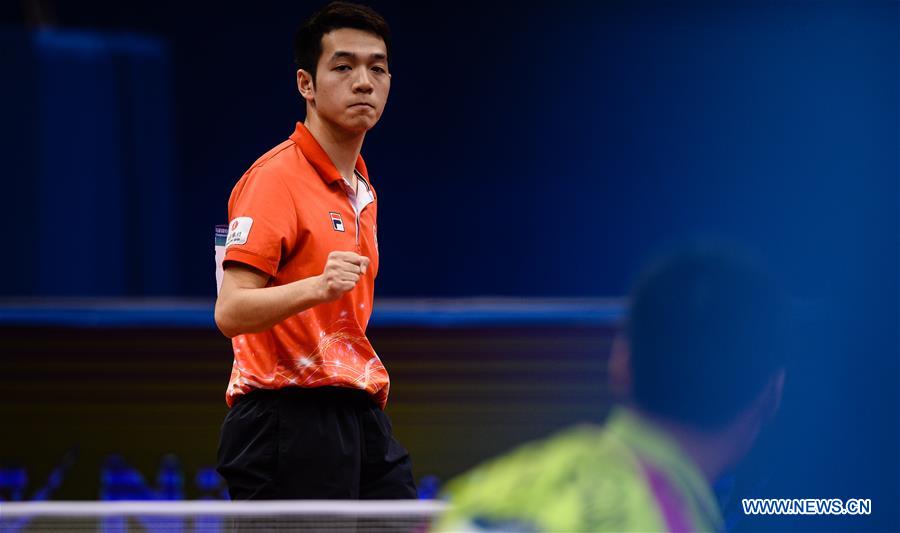 (SP)CHINA-WUXI-TABLE TENNIS-2017 ITTF ASIAN CHAMPIONSHIPS-MEN'S TEAM QUARTERFINAL(CN)