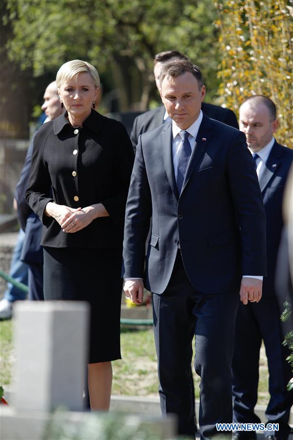 POLAND-WARSAW-PLANE CRASH-ANNIVERSARY