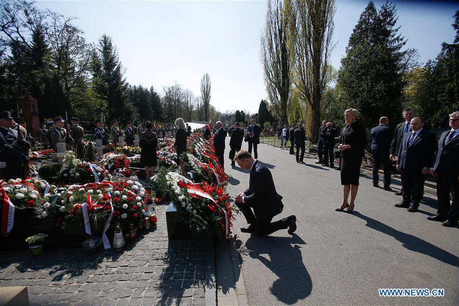 POLAND-WARSAW-PLANE CRASH-ANNIVERSARY