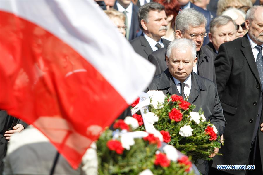 POLAND-WARSAW-PLANE CRASH-ANNIVERSARY
