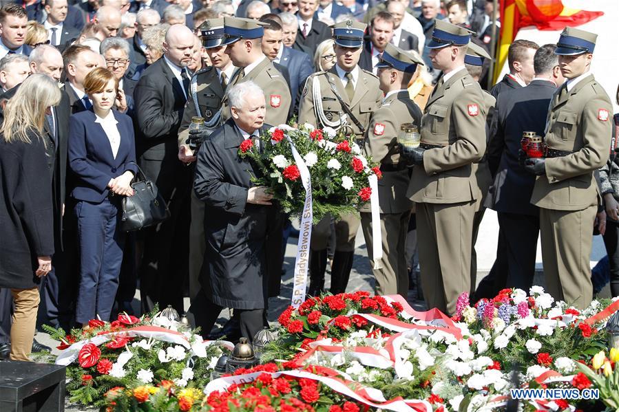 POLAND-WARSAW-PLANE CRASH-ANNIVERSARY