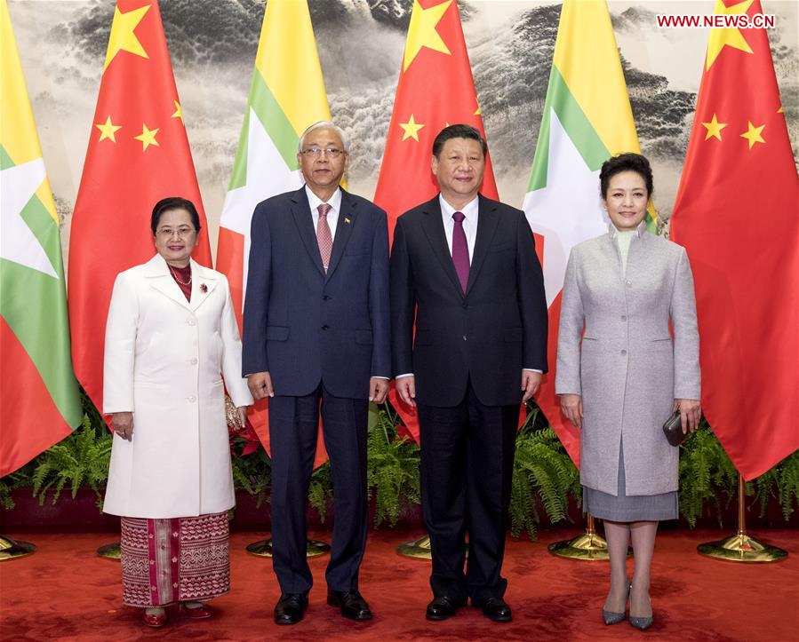 CHINA-BEIJING-XI JINPING-MYANMAR-TALKS(CN)