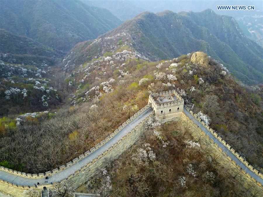 CHINA-BEIJING-GREAT WALL-DRONE PICTURE (CN) 