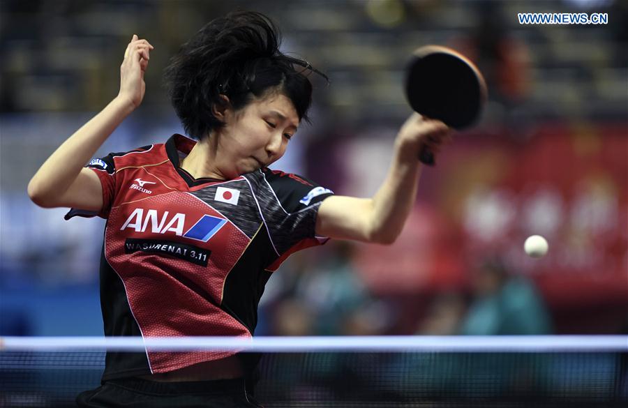 (SP)CHINA-WUXI-TABLE TENNIS-ASIAN CHAMPIONSHIPS-WOMEN'S TEAM SEMIFINAL