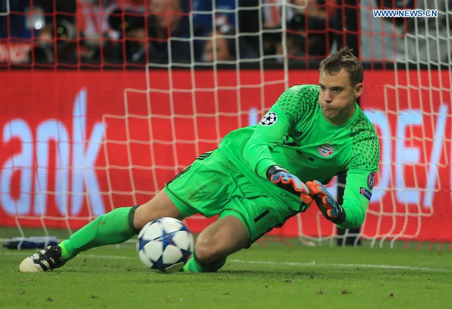 (SP)GERMANY-MUNICH-SOCCER-UEFA-BAYERN MUNICH VS REAL MADRID