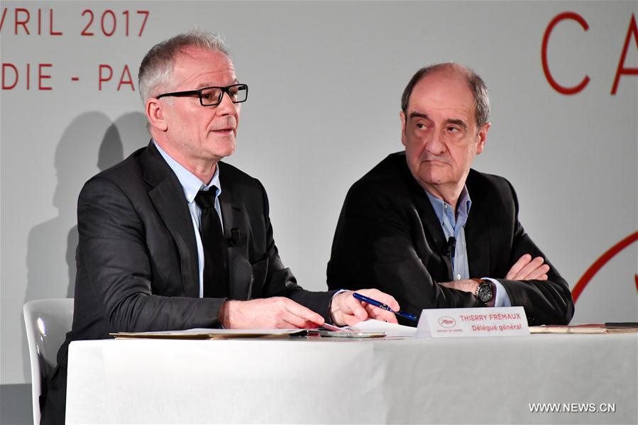 FRANCE-PARIS-CANNES FILM FESTIVAL-NEWS CONFERENCE-OFFICIAL FILM SELECTION