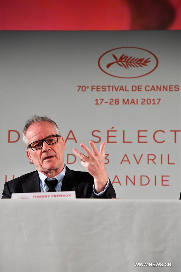 FRANCE-PARIS-CANNES FILM FESTIVAL-NEWS CONFERENCE-OFFICIAL FILM SELECTION