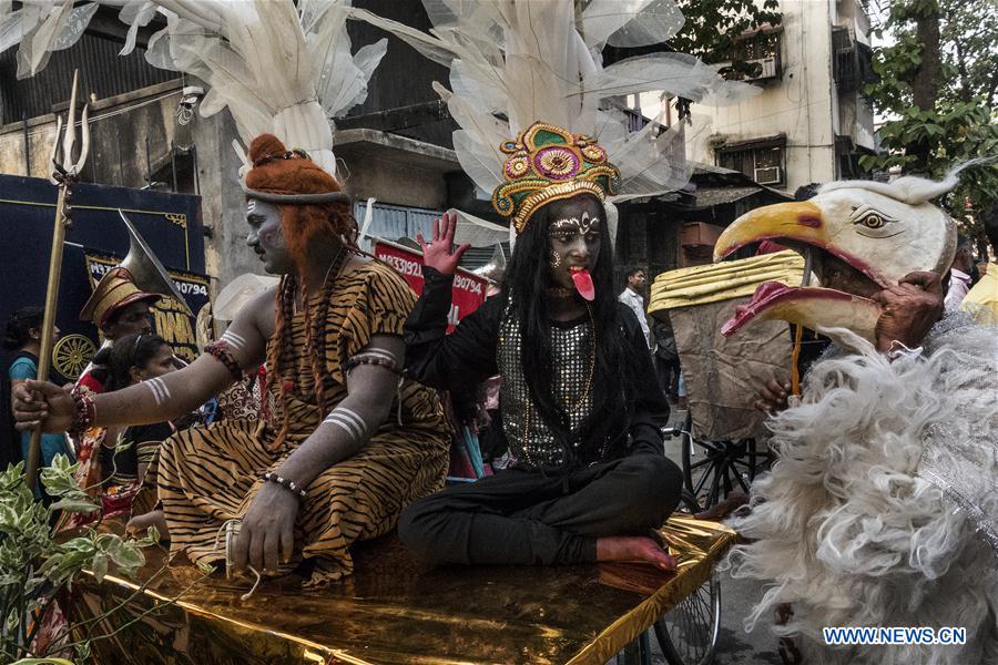 INDIA-KOLKATA-HINDU-SHIVA GAJAN FESTIVAL