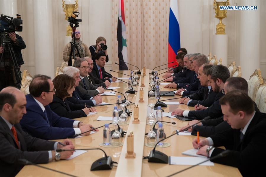 RUSSIA-MOSCOW-SYRIA-FM-MEETING