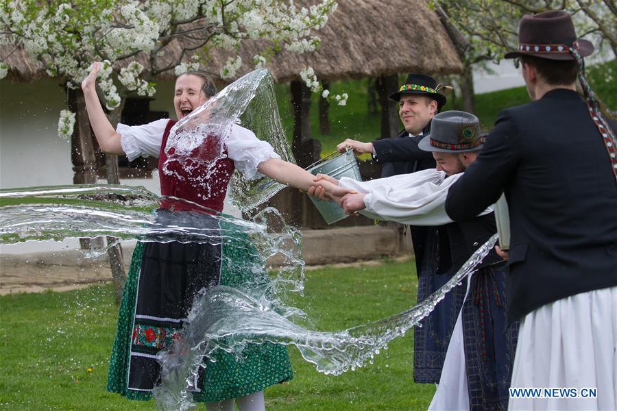 HUNGARY-SZENNA-EASTER-CELEBRATION