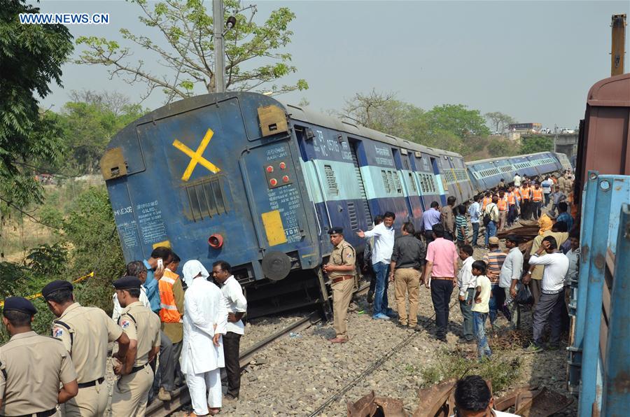 INDIA-RAMPUR-TRAIN DERAIL ACCIDENT
