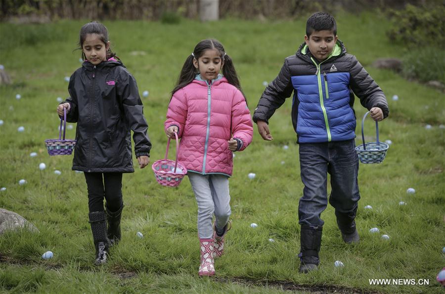 CANADA-VANCOUVER-EASTER-EGG HUNT