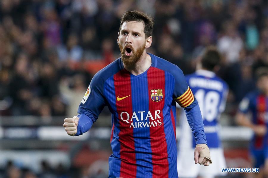 (SP)SPAIN-BARCELONA-SOCCER-BARCELONA VS REAL SOCIEDAD