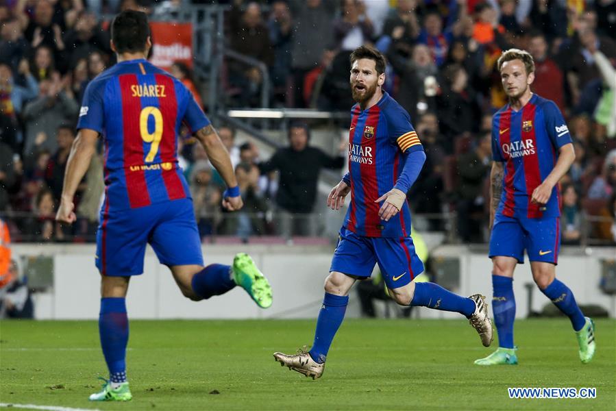 (SP)SPAIN-BARCELONA-SOCCER-BARCELONA VS REAL SOCIEDAD