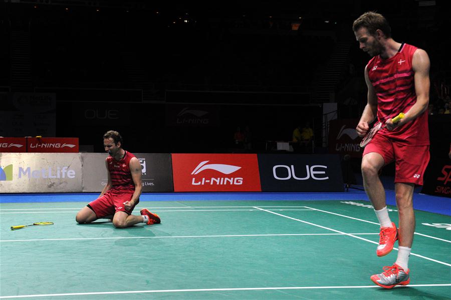 (SP)SINGAPORE-BADMINTON-OUE SINGAPORE OPEN