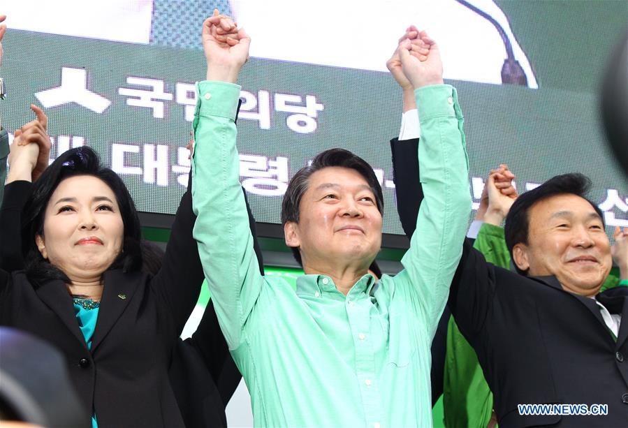 SOUTH KOREA-SEOUL-POLITICS-ELECTION-CANDIDATE