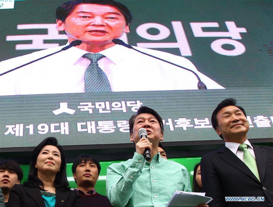 SOUTH KOREA-SEOUL-POLITICS-ELECTION-CANDIDATE