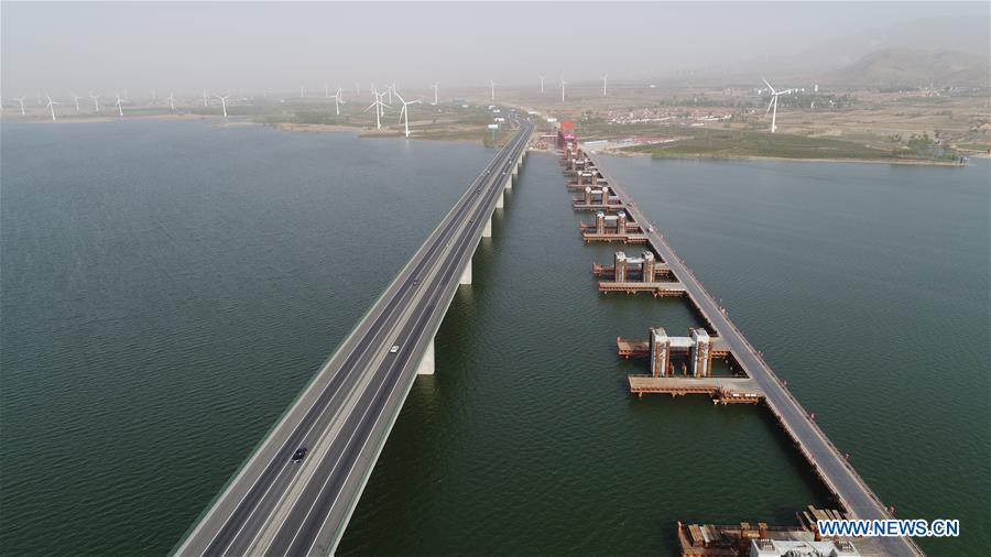 CHINA-BEIJING-ZHANGJIAKOU-RAILWAY-BRIDGE CONSTRUCTION (CN)