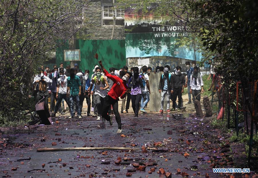 INDIA-KASHMIR-SRINAGAR-CLASH