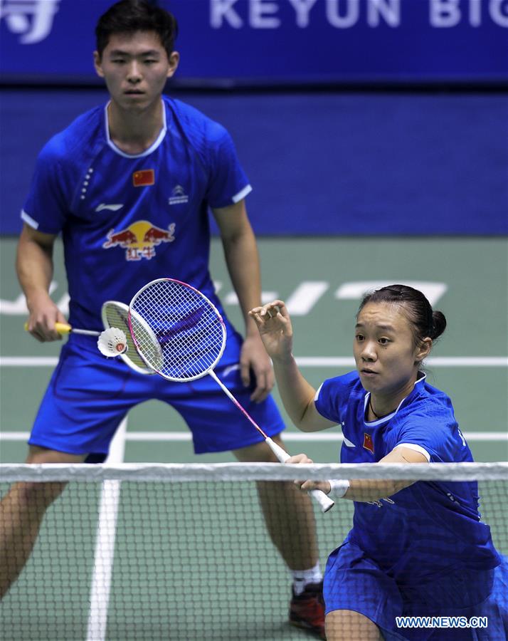 (SP)CHINA-CHANGZHOU-BADMINTON-CHINA MASTERS-DAY 2(CN)