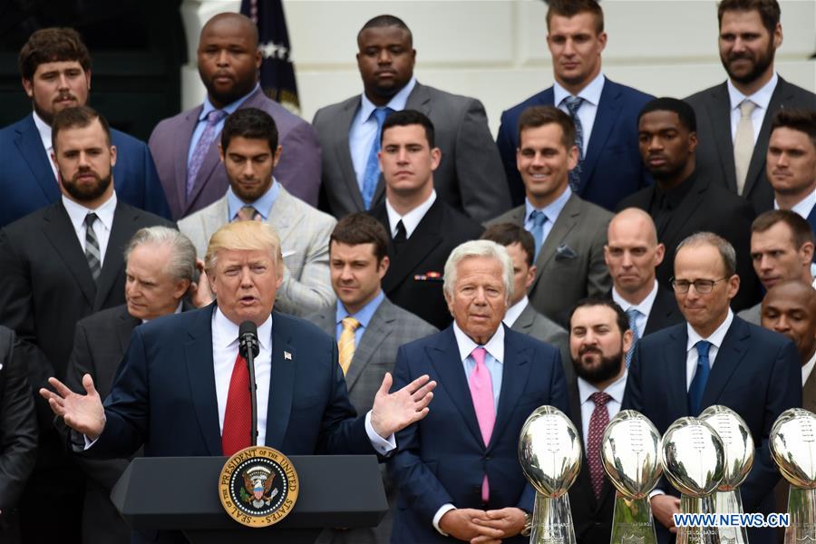 (SP)U.S.-WASHINTON D.C.-FOOTBALL-NEW ENGLAND PATRIOTS