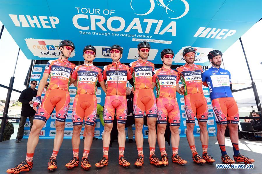 (SP)CROATIA-TROGIR-CYCLING-TOUR OF CROATIA