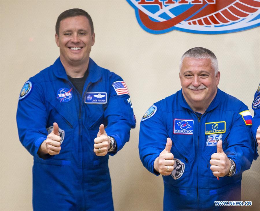 KAZAKHSTAN-BAIKONUR COSMODROME-SOYUZ SPACECRAFT-LAUNCH