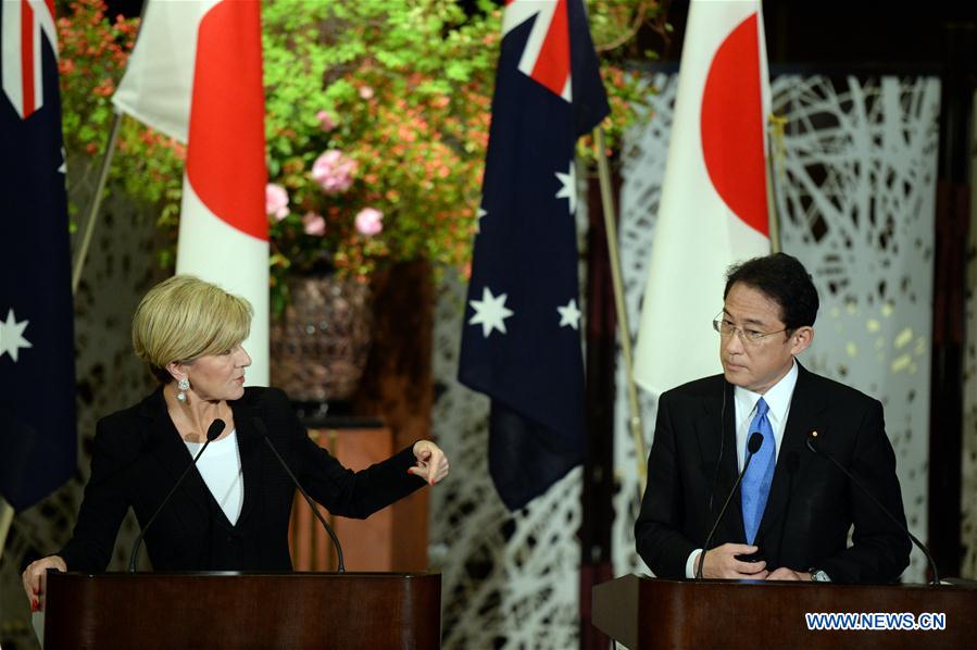JAPAN-TOKYO-AUSTRALIA-POLITICS-DIPLOMACY