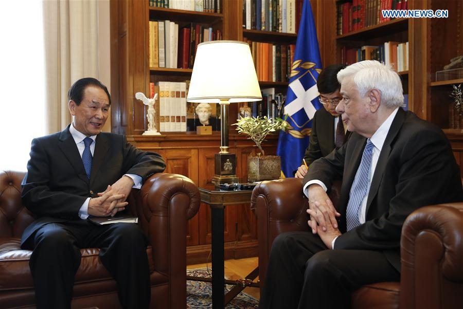 （国际）（1）希腊总统说“一带一路”高峰论坛具有全球性意义