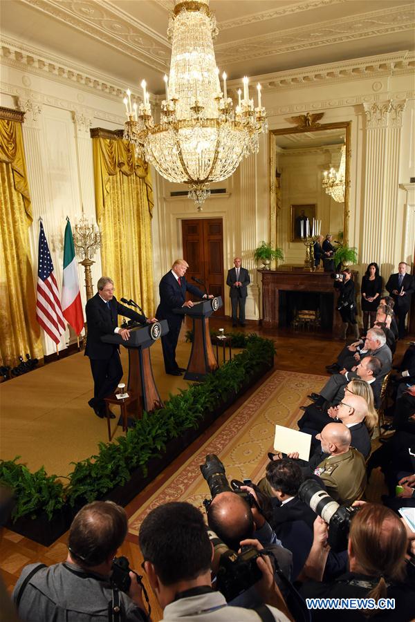 U.S.-WASHINGTON D.C.-PRESIDENT-ITALY-PM-MEETING