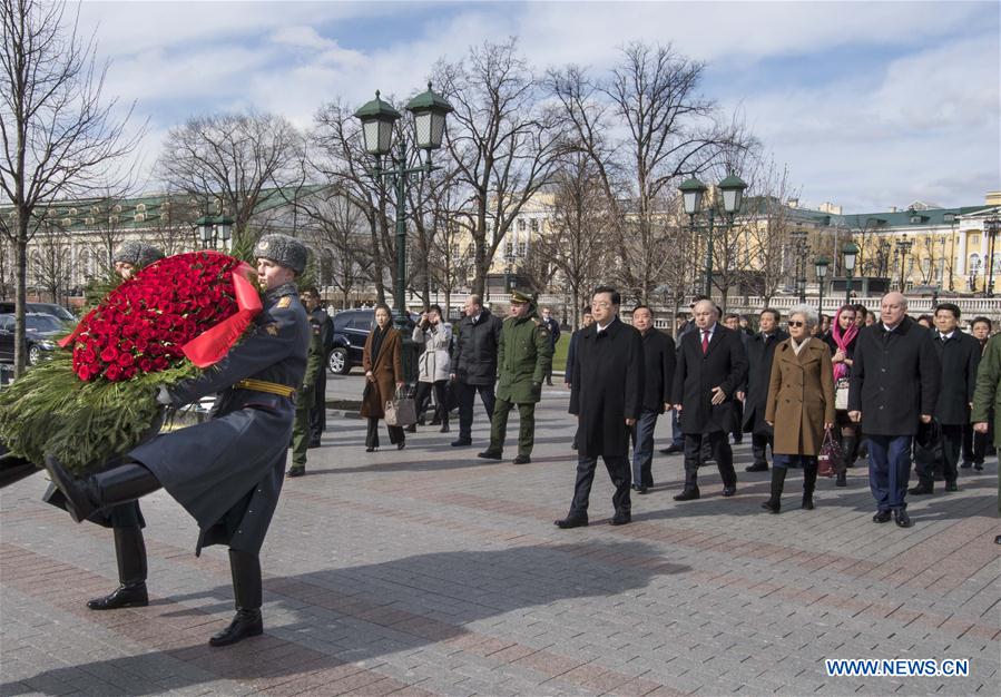 RUSSIA-CHINA-ZHANG DEJIANG-VISIT