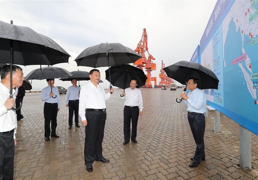 CHINA-GUANGXI-XI JINPING-INSPECTION (CN)