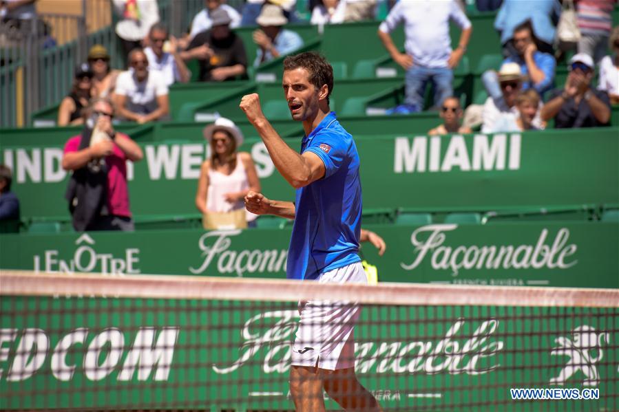 (SP)FRANCE-ROQUEBRUNE-CAP-MARTIN-MONTE-CARLO MASTERS-QUARTERFINAL-ALBERT RAMOS-VINOLAS VS MARIN CILIC