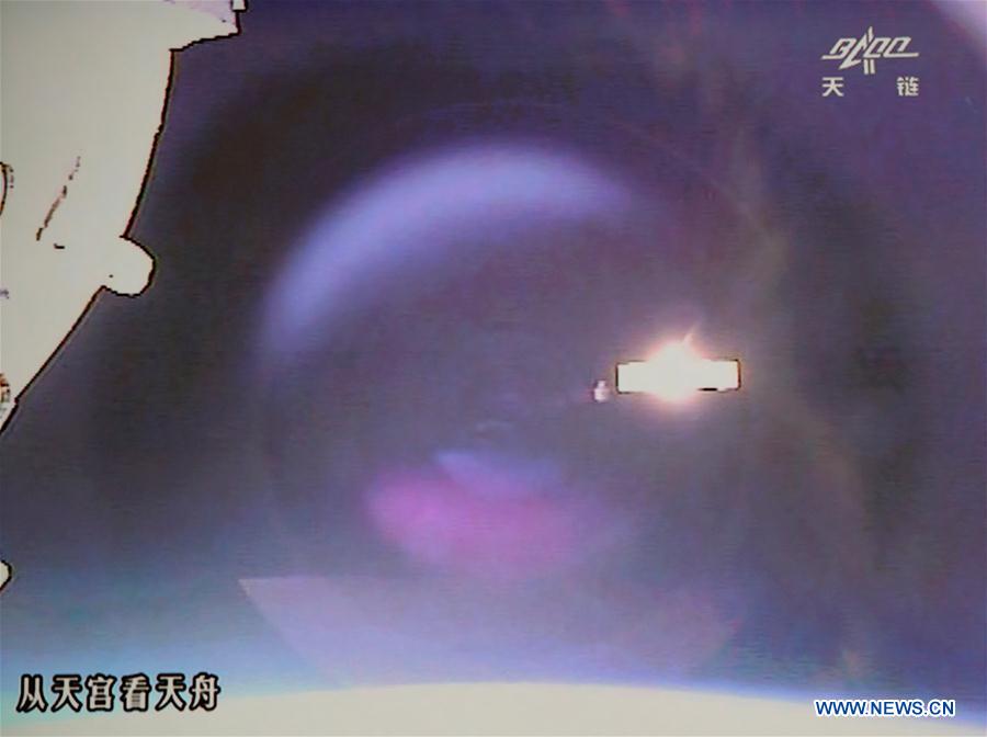 CHINA-TIANZHOU-1-TIANGONG-2-DOCKING (CN)