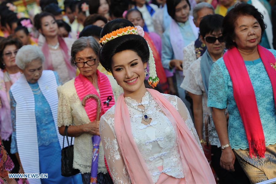 THAILAND-SAMUT PRAKAN-PHRA PRADAENG-SONGKRAN-CELEBRATION-CARNIVAL