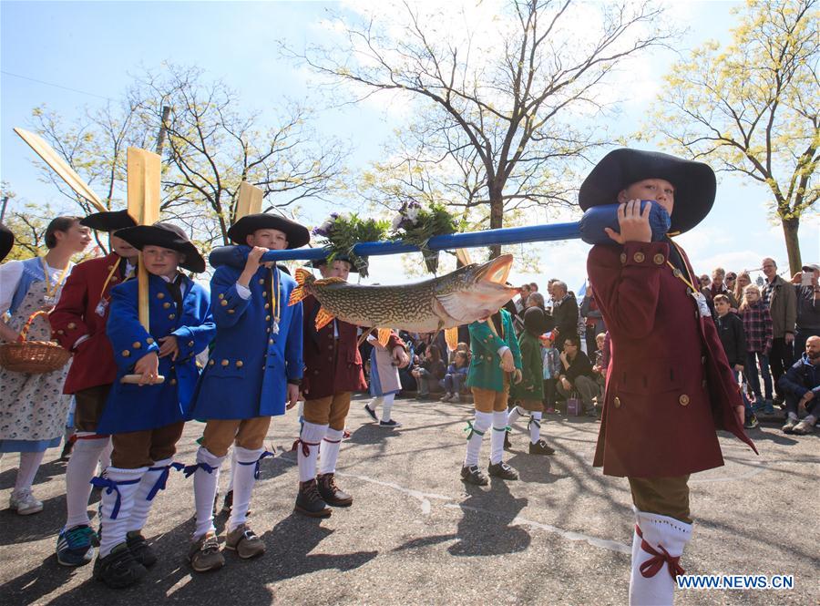 SWITZERLAND-ZURICH-SPRING FESTIVAL PARADE