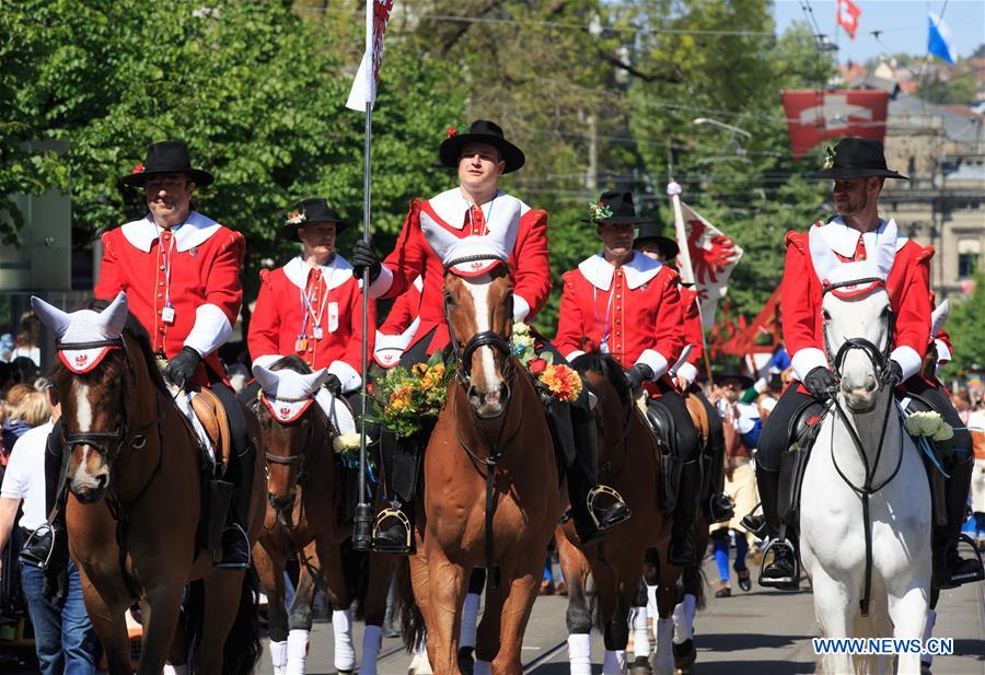 SWITZERLAND-ZURICH-SPRING FESTIVAL 