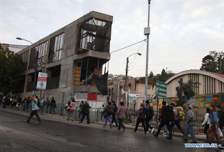 CHILE-VALPARAISO-EARTHQUAKE