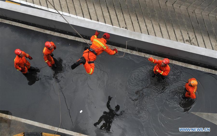 INDONESIA-JAKARTA-NATIONAL DISASTER PREPAREDNESS DAY-DRILL