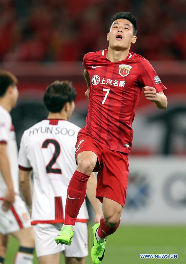 (SP)CHINA-SHANGHAI-SOCCER-AFC CHAMPIONS LEAGUE-SHANGHAI SIPG VS FC SEOUL (CN)