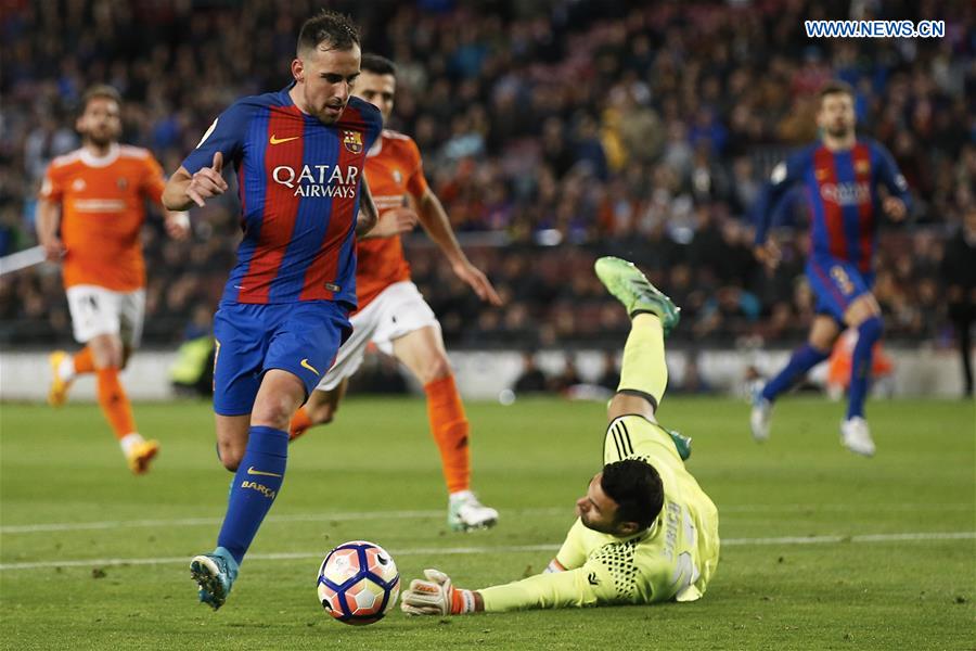 (SP)SPAIN-BARCELONA-SOCCER-BARCELONA VS OSASUNA