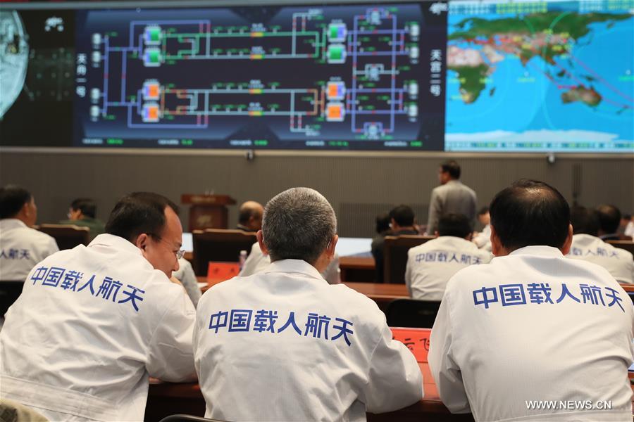 CHINA-TIANZHOU-1-TIANGONG-2-REFUELING-SUCCESS (CN)