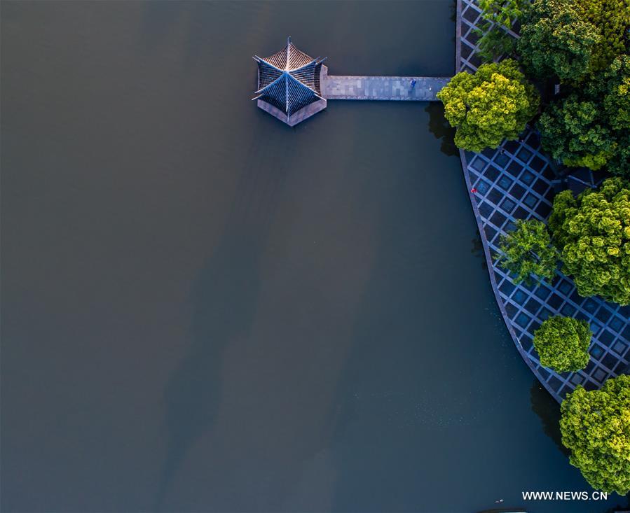 CHINA-HANGZHOU-AERIAL VIEWS-DAWN (CN)