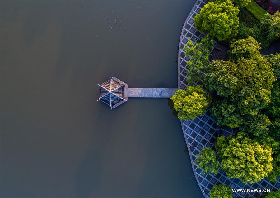 CHINA-HANGZHOU-AERIAL VIEWS-DAWN (CN)
