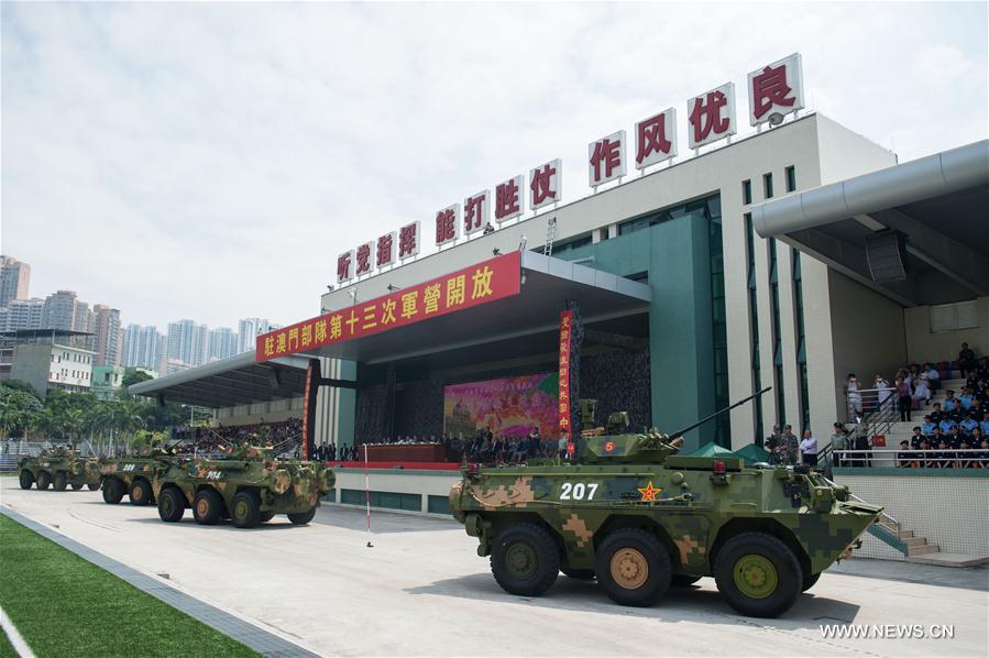 CHINA-MACAO-PLA GARRISON-OPEN DAY (CN)