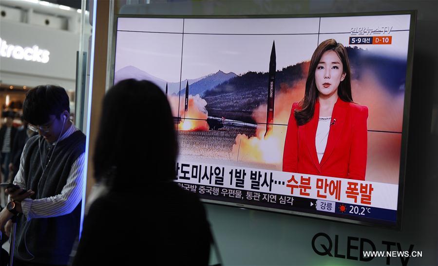 SOUTH KOREA-SEOUL-DPRK-MISSILE-FAILURE