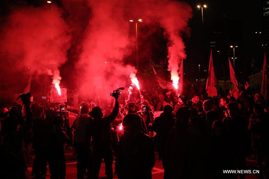 BRAZIL-SAO PAULO-PROTEST