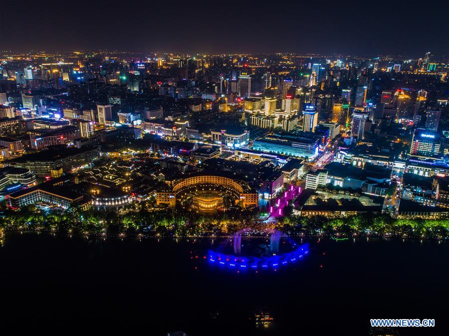 CHINA-HANGZHOU-WEST LAKE-NIGHT VIEW (CN)