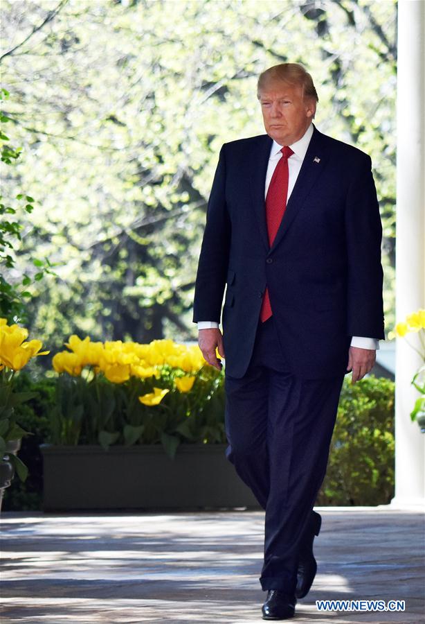 U.S.-WASHINGTON D.C.-PRESIDENT-DONALD TRUMP-100 DAYS